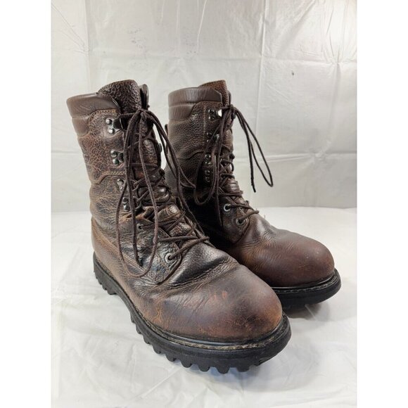 Cabela’s  Mens Insulated Work Leather Boots Size 9.5 - Picture 5 of 12